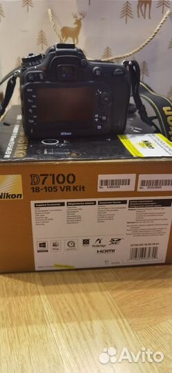 Зеркальный фотоаппарат Nikon D7100