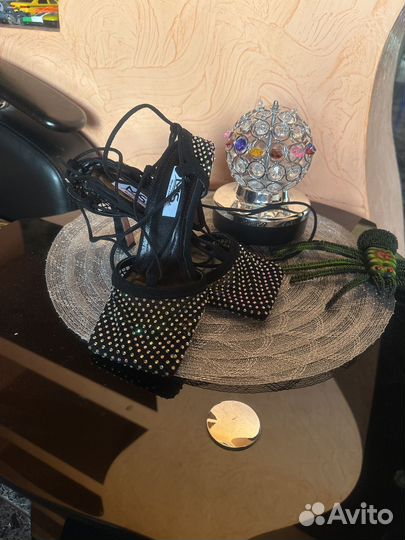 Босоножки с сеткой