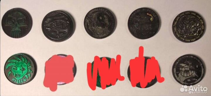 Кэпсы, биты, сотки, фишки pogs