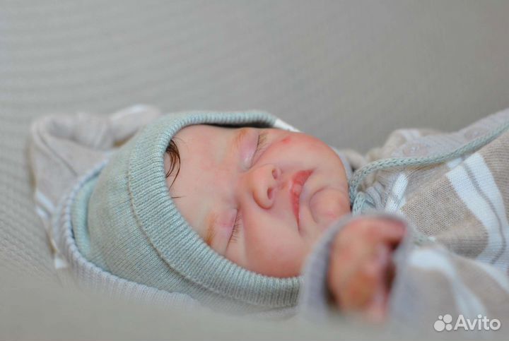 Кукла реборн Август