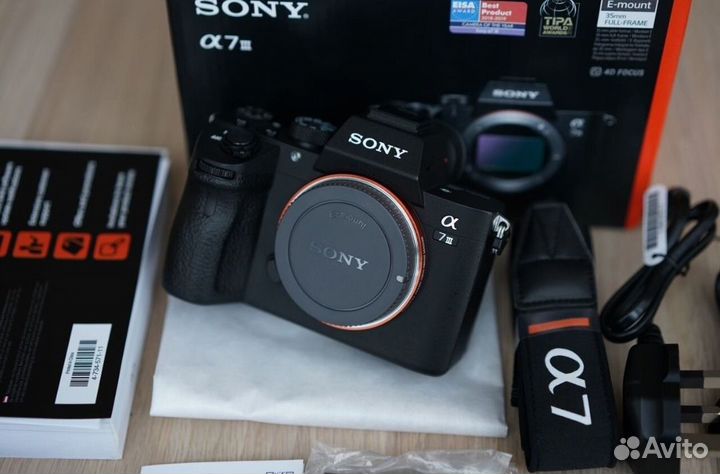Камера Sony Alpha 7 III Body как новая