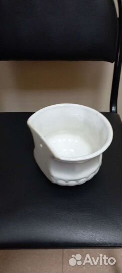 Белая керамика кашпо цена за шт