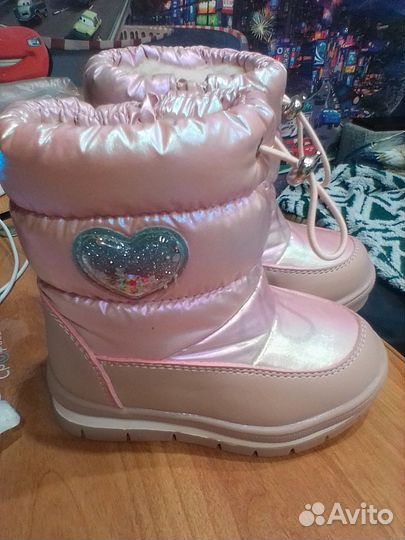 Ботинки зимние детские 22 размер