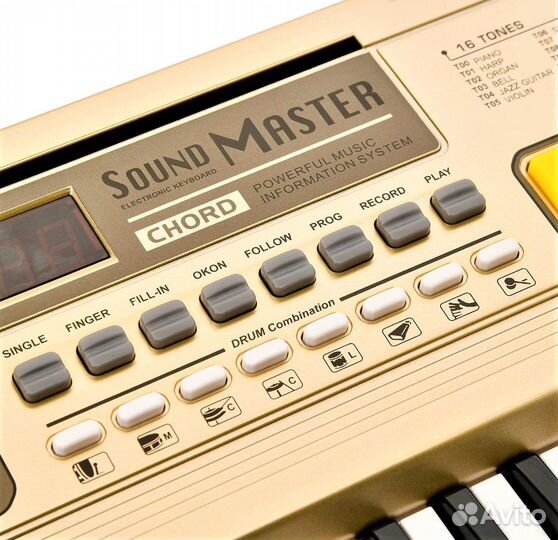 Синтезатор 61 Клавиша С Микрофоном И USB