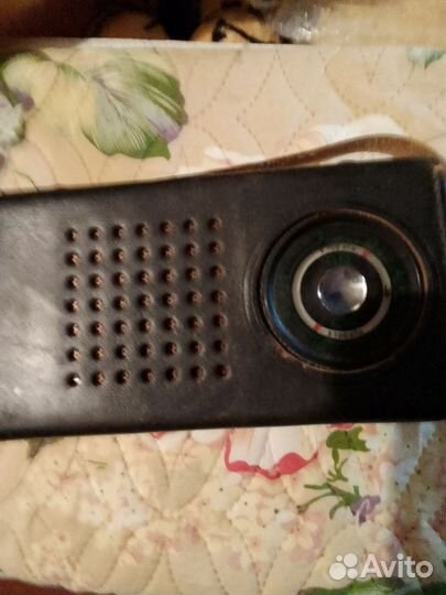 Радиоприемник СССР selga 405 в чехле, рабочий