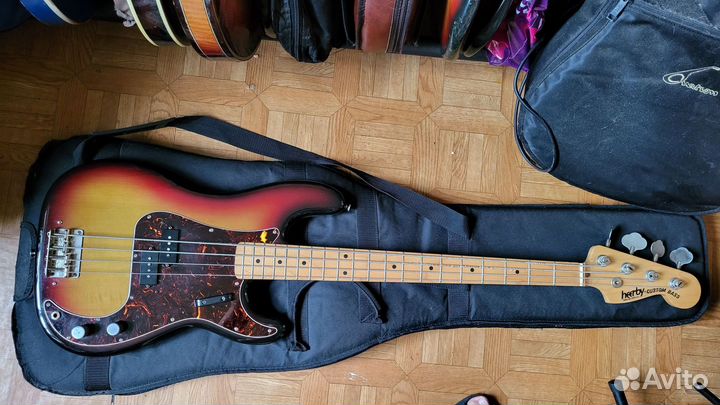 1977 Heerby Precision Custom Bass Япония Редкость