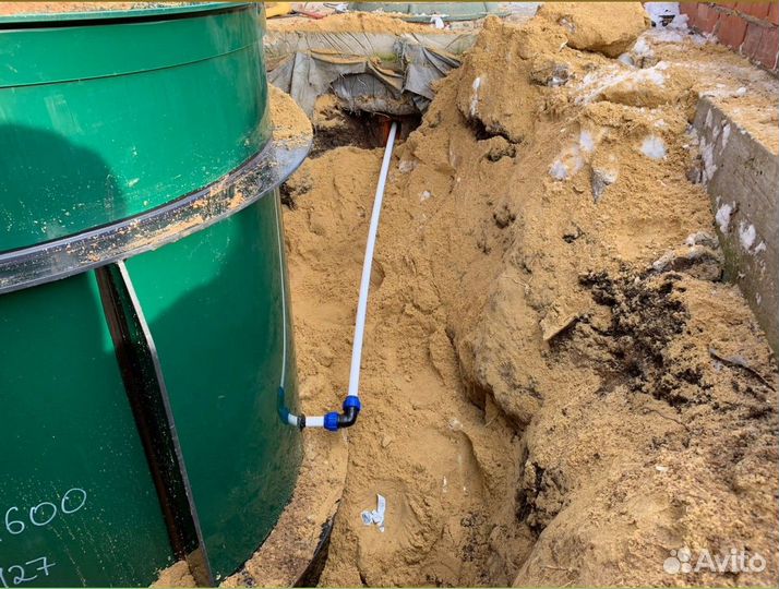 Готовый к установке септик