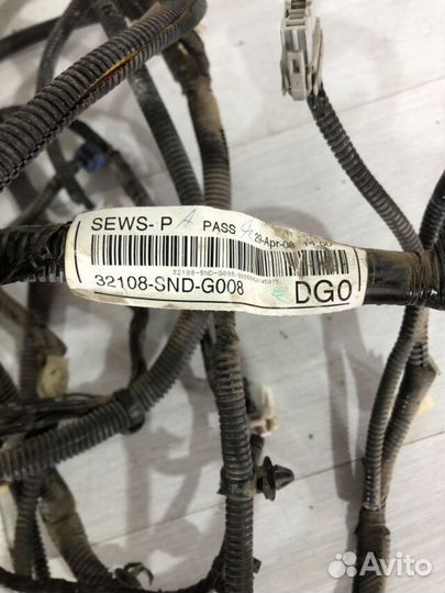 Проводка багажника honda civic 8 4D 1.8 ат седан