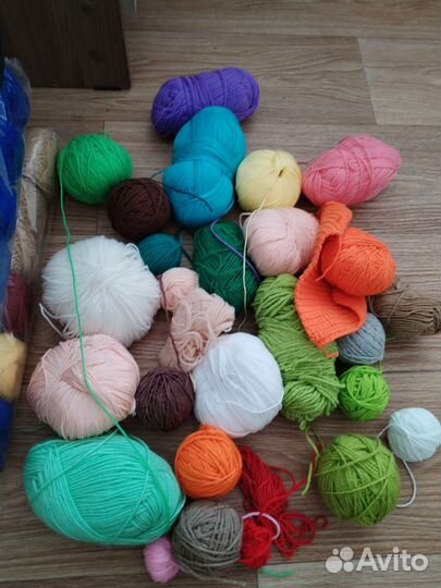 Пряжа для вязания пакетом