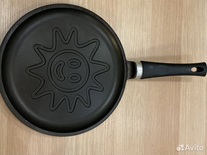 Сковорда блинная с рисунком