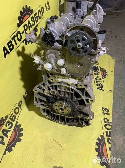 Двс. Мотор MPI 1.6 VW Polo 5 рестайлинг 2019 год