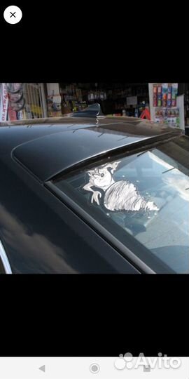 Козырек (бленда) на заднее стекло для BMW 5 E34