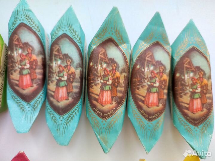 Фантики, этикетки от конфет СССР