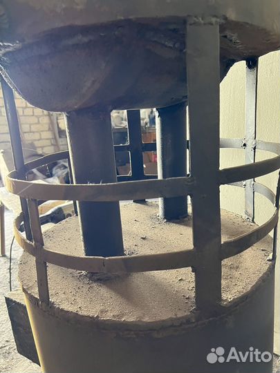 Печь для бани с баком