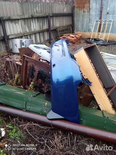 Задний бампер рено симбол 2008г