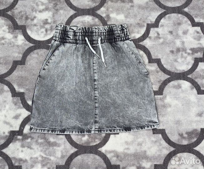 Джинсовая юбка на девочку