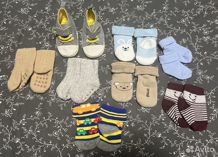 Носочки для новорожденного