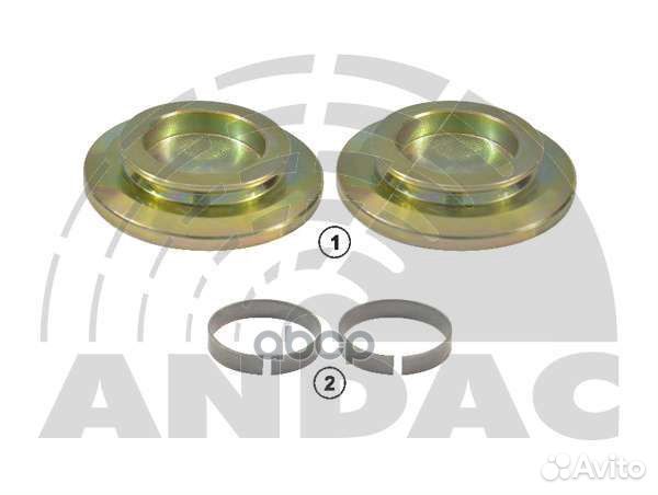 Р/к суппорта meritor elsa 2 0810 20233 Andac