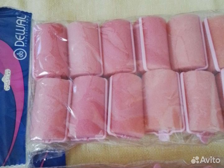 Бигуди поролоновые, новые, 2 упаковки