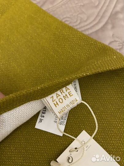 Чехол для подушек zara 50/50