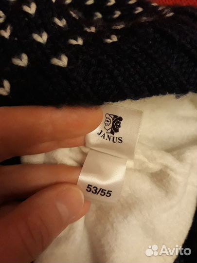 Шерстяная шапочка Janus