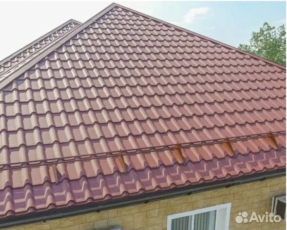 Металлочерепица Гранд Лайн Kamea 0,45 PE Zn 100