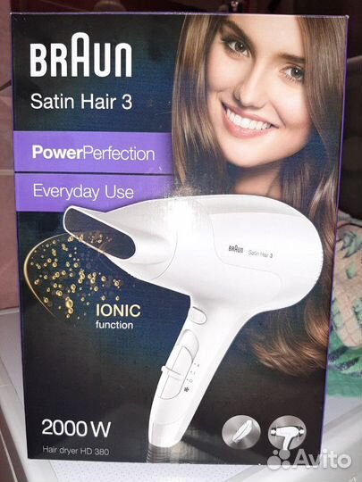 Фен braun satin hair 3 новый