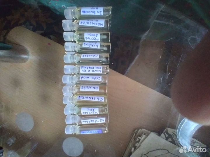 Пробники сэмплы отливанты