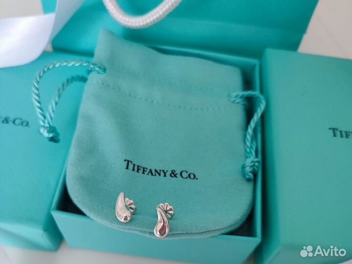 Tiffany Серьги Оригинал Новые