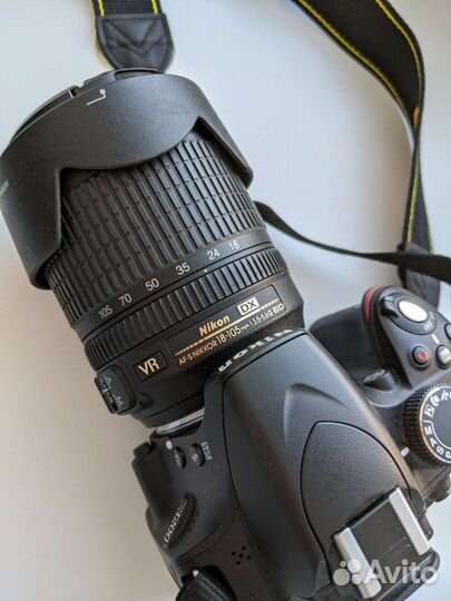 Nikon d3200 + объектив nikkor 18-105mm VR