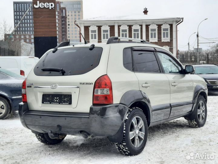 Hyundai Tucson 2.0 AT, 2008, 191 117 км