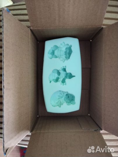 Силиконовая форма для мыла