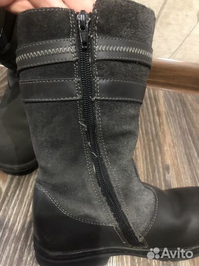 Продам зимние сапожки на девочку
