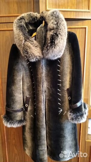 Шуба из искусственного меха
