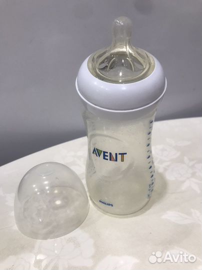 Бутылочка avent и соска для густых жидкостей