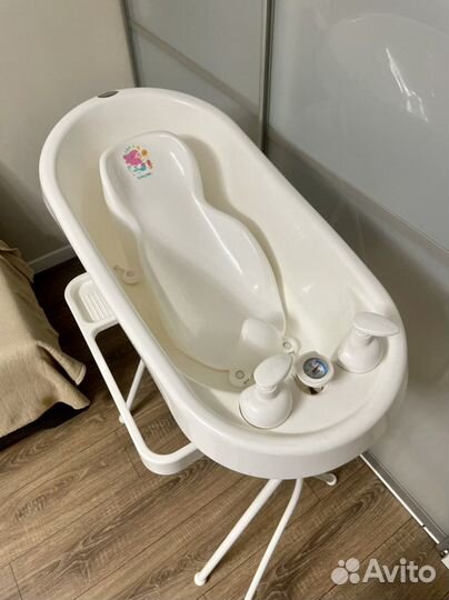 Ванночка Bebejou,горки и круг для купания