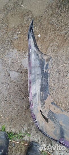 Задний бампер hyundai solaris 1