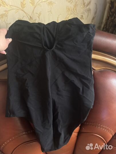 Купальник женский слитный 46 48 черный