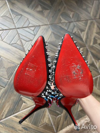 Туфли в стиле christian louboutin 38