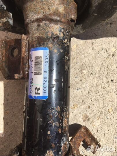 Амортизаторы nissan qashqai j10