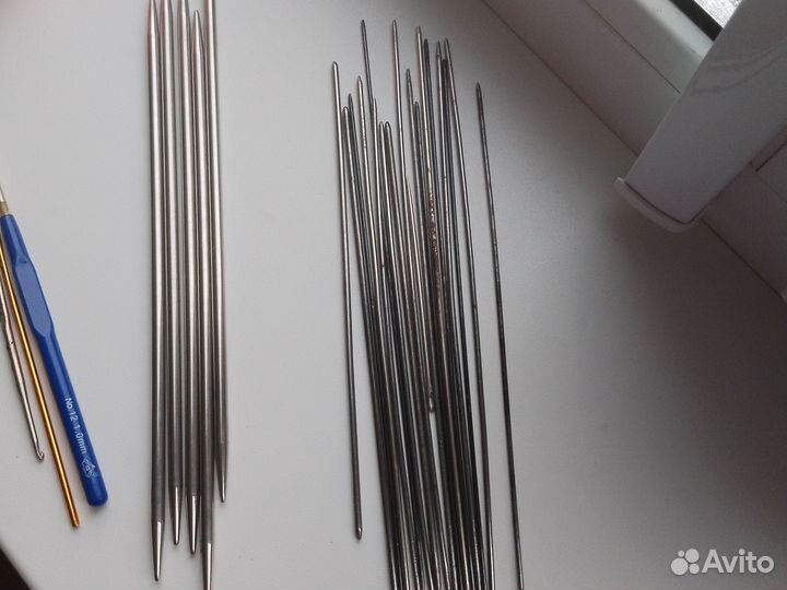 Крючки и спицы для вязания