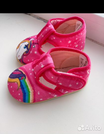 Тапочки для девочки р-р 19