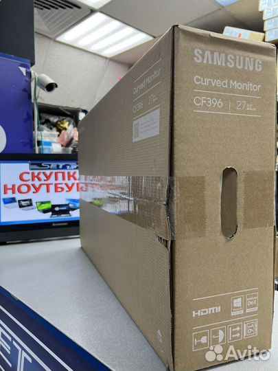 Монитор Samsung C27F396FHI новый