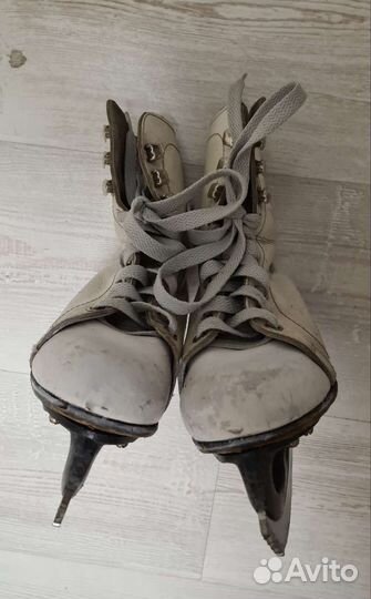 Коньки фигурные ссср, 21 см по стельке