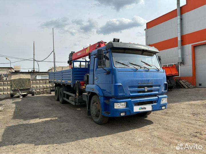 КамАЗ 65117-N3 с КМУ, 2012