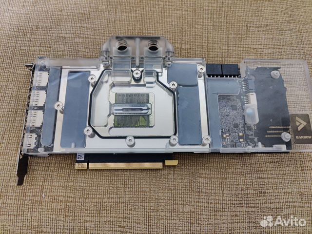 Видеокарта rtx 3090 с водоблоком купить в Москве | Электроника | Авито