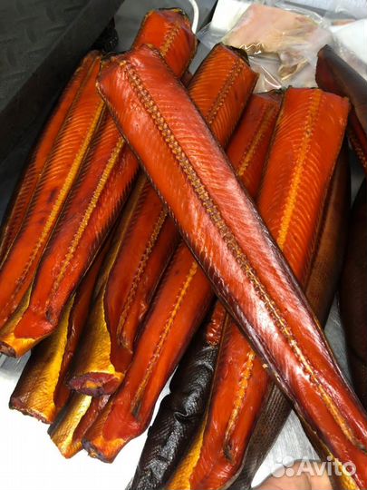 Кета холодного копчения