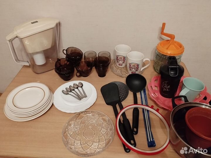 Посуда разная