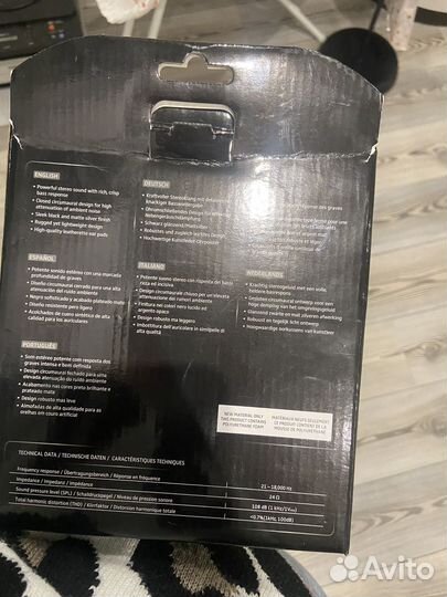 Наушники sennheiser hd 206