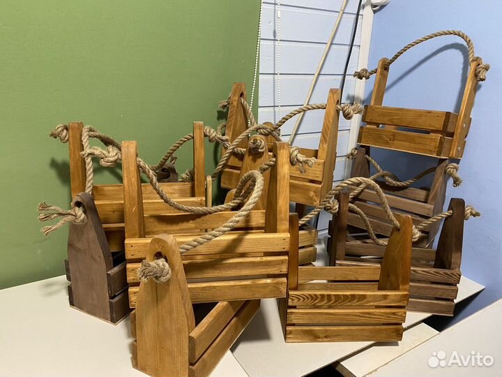 Ящик деревянный для хранения, подарочный